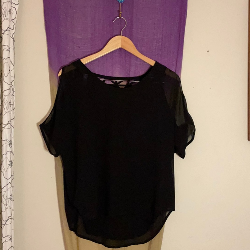 Sheer blouse